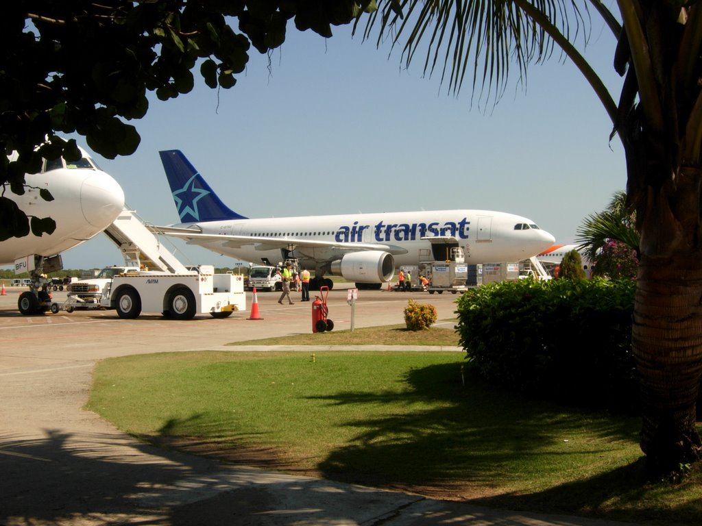 Air Transat at Punta Cana Airport by allr