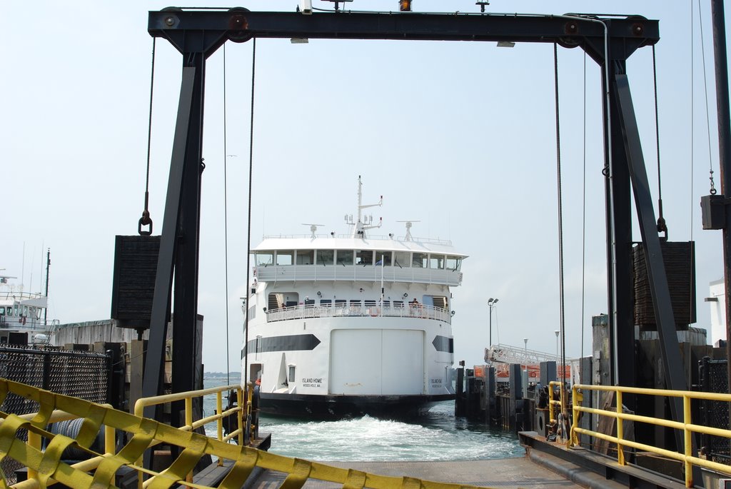 Ferry to Martha’s Vineyard Island. by LucyLens