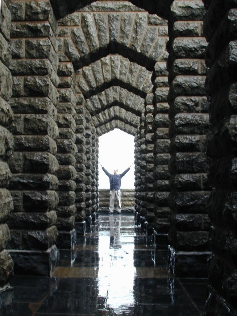 SouthAfrica,Pretoria, Voortrekker Monument at Top by Martin Politick