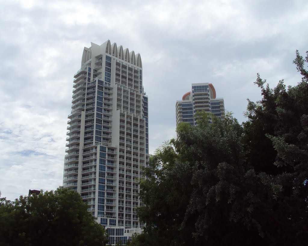 Towers off Ocean dr & S pointe Dr by John M Lopez