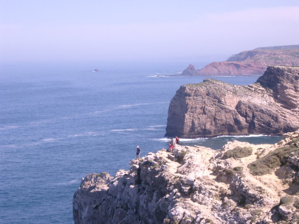 Cabo Sao Vicente - Blick nach Nordosten am 06. April 2004 by Alf Keilen