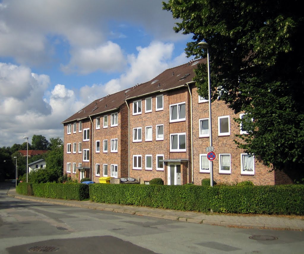 1950ies housing: block of flats at Mühlenholz by olle mulle