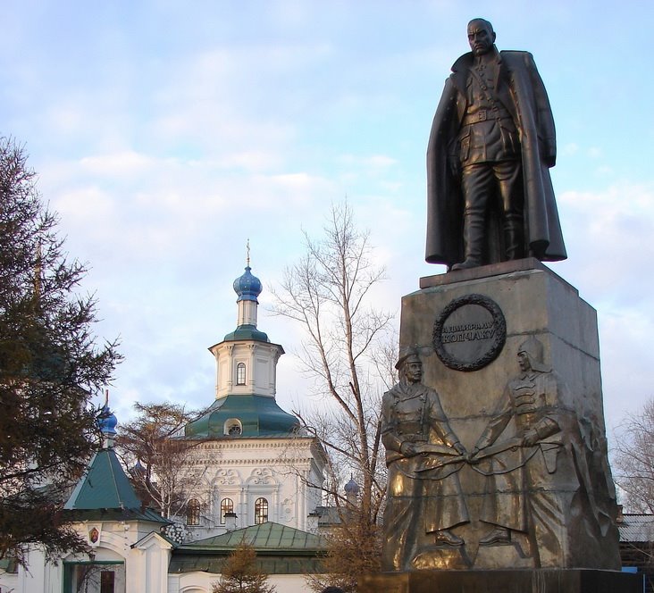 Памятник Колчаку А.В. (Иркутск); Monument to Kolchak A.V. (Irkutsk) by Vladimir Chokan