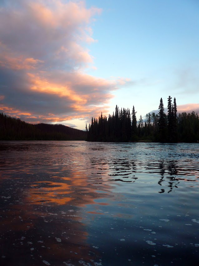 Frances River near Tuchitua, Nahanni Ranges Rd, Yukon by davidadamex