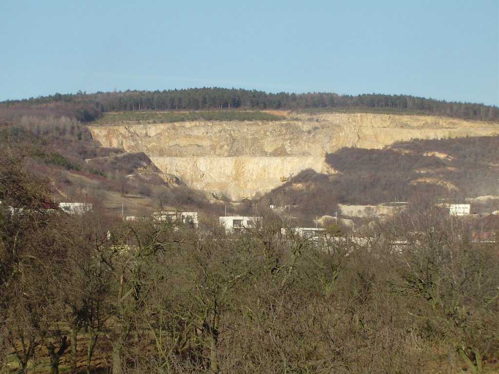 Čachtický lom/Quarry in Cachtice by Pavol Slanina