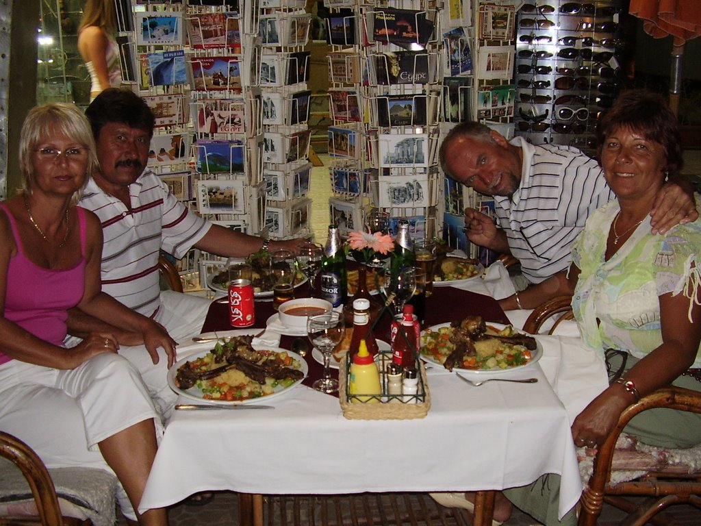 The "final dinner" in Hurghada by Tóthné Magdi