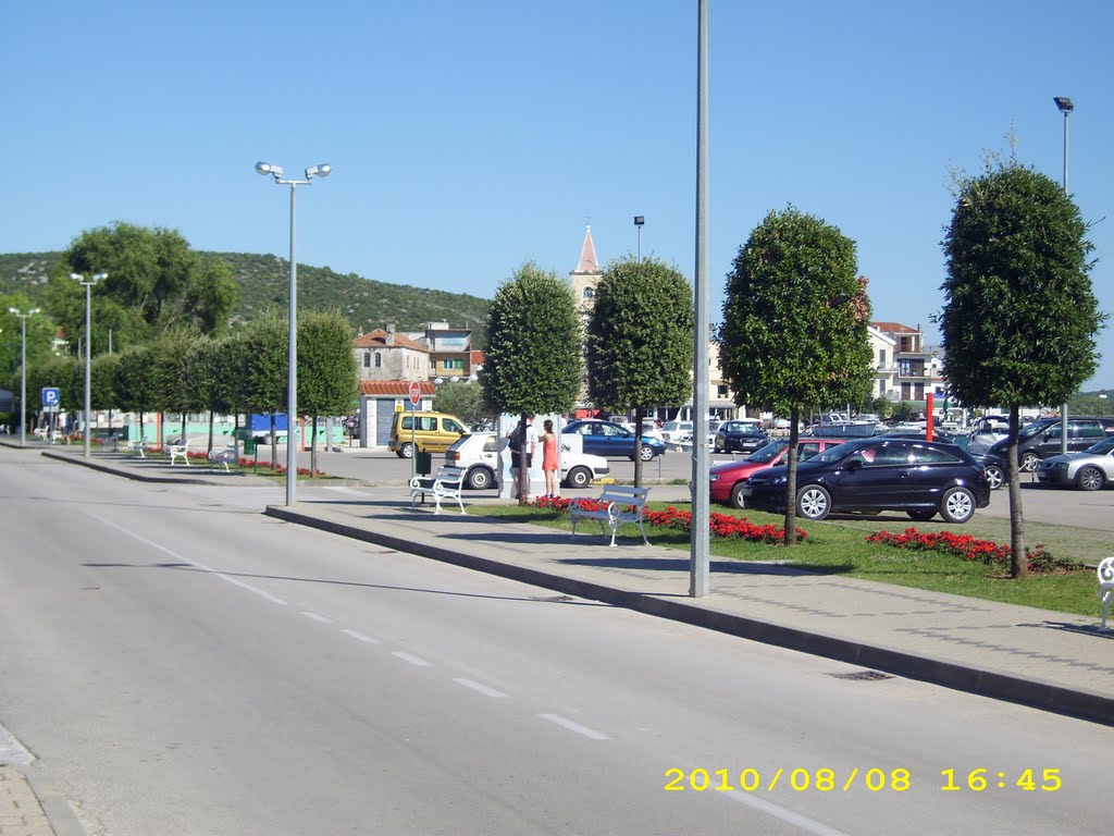 Main street in Pirovac by Jurino