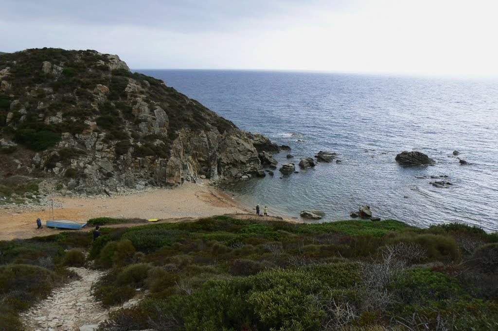 Little beach at Torre dei Corsari by Eva Kjaernes