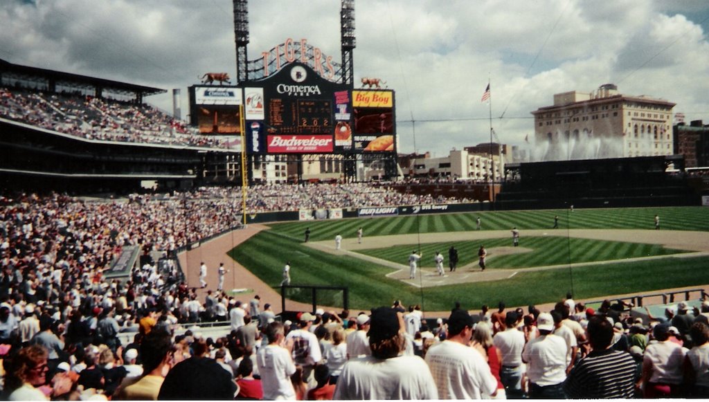 Comerica Park by painterdking