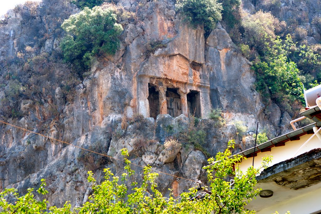 Fethiye, Muğla, Tombs of Telmessos by Jan Lalkens