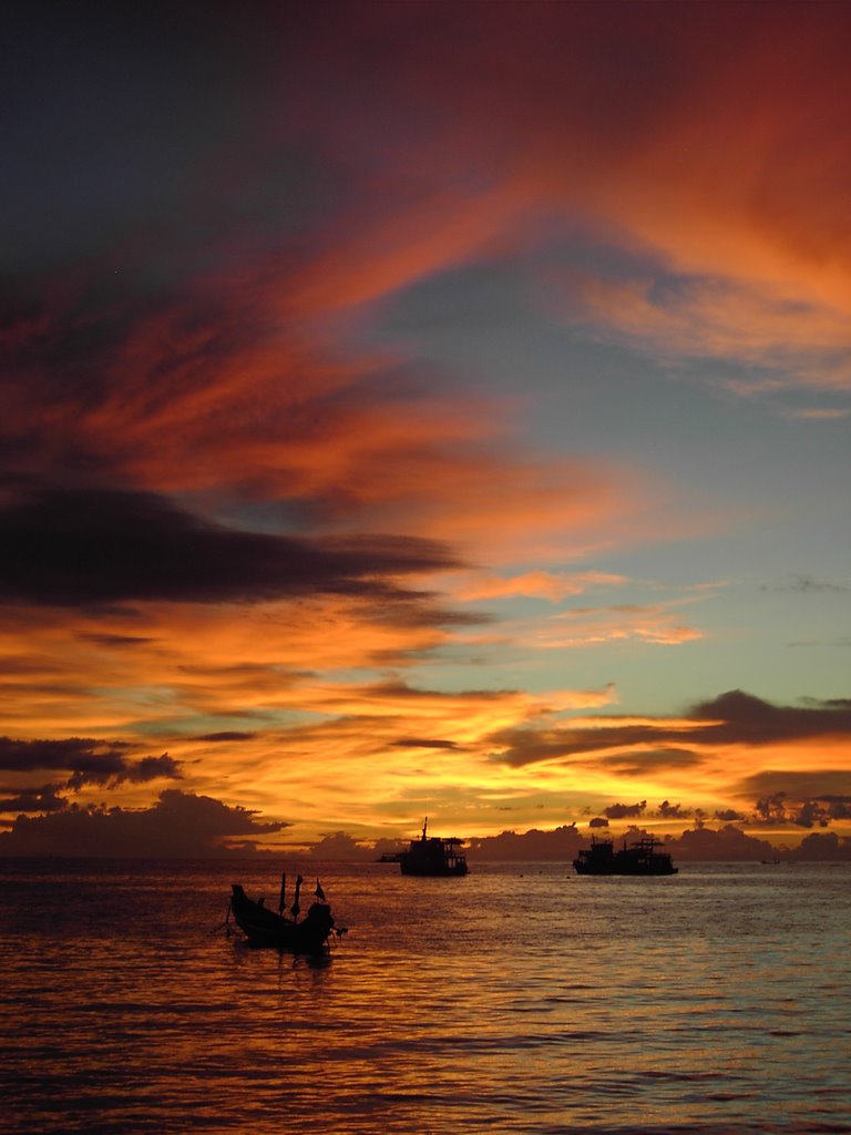 Koh Tao Sunset by Fred RAVE