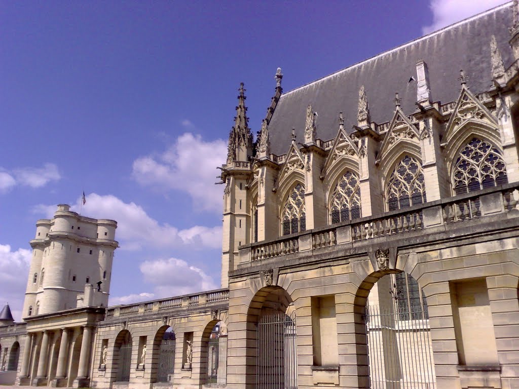 Sainte Chapelle et Donjon, Vincennes by Paul von Hagens