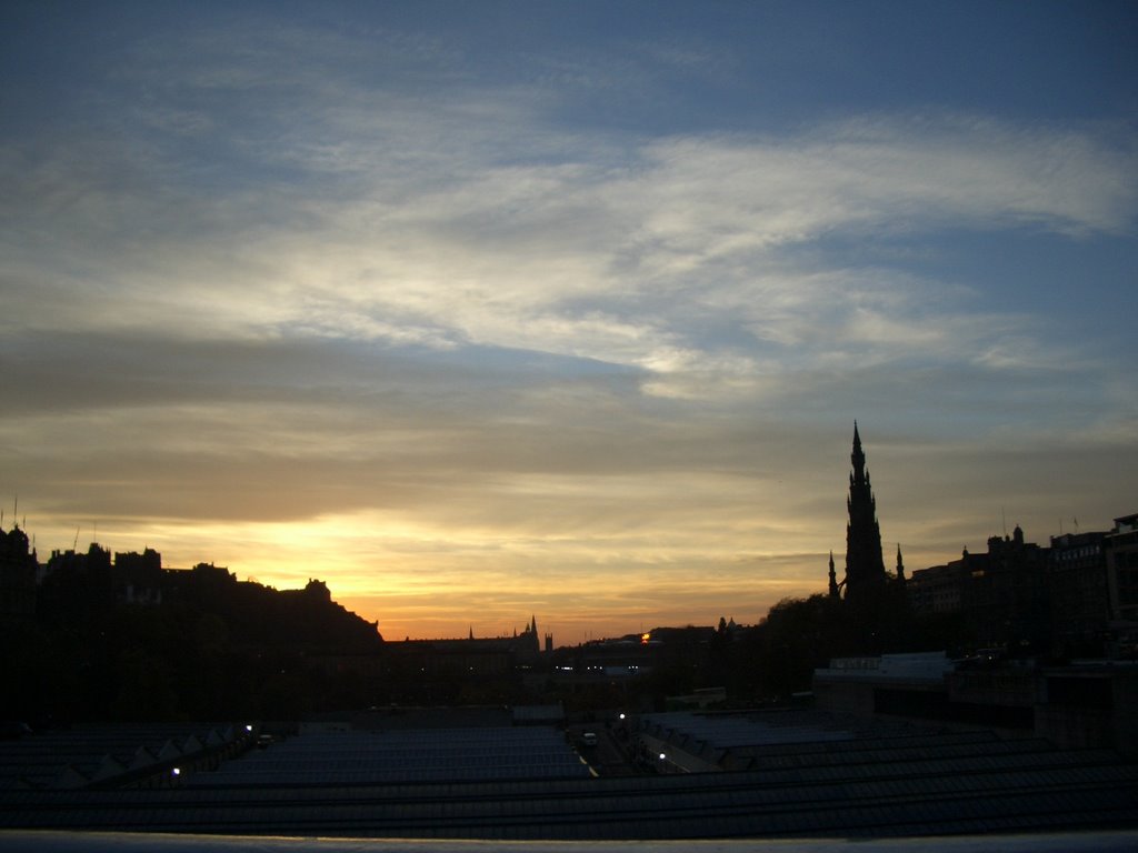 Sunset from North Bridge by Francesca M.