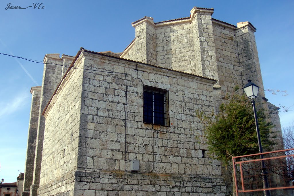 San Llorente - Iglesia de San Pedro - Ábside by Ratpenat