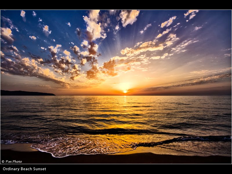 Ordinary Beach Sunset by © Marcello Paoli