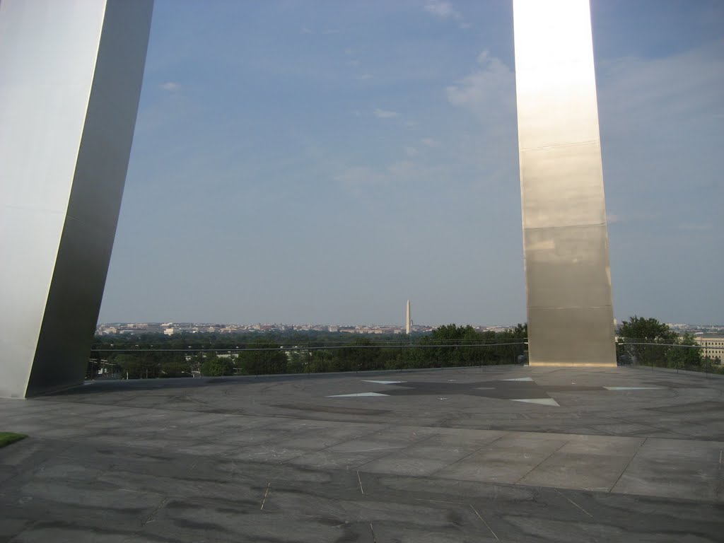 View of DC from Air Force Memorial by agrants