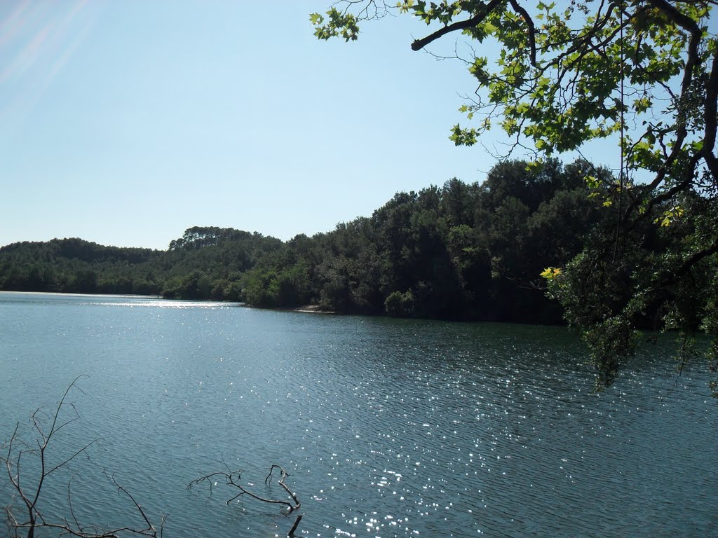 Lac d'yrieu rive ouest by david ollagnon