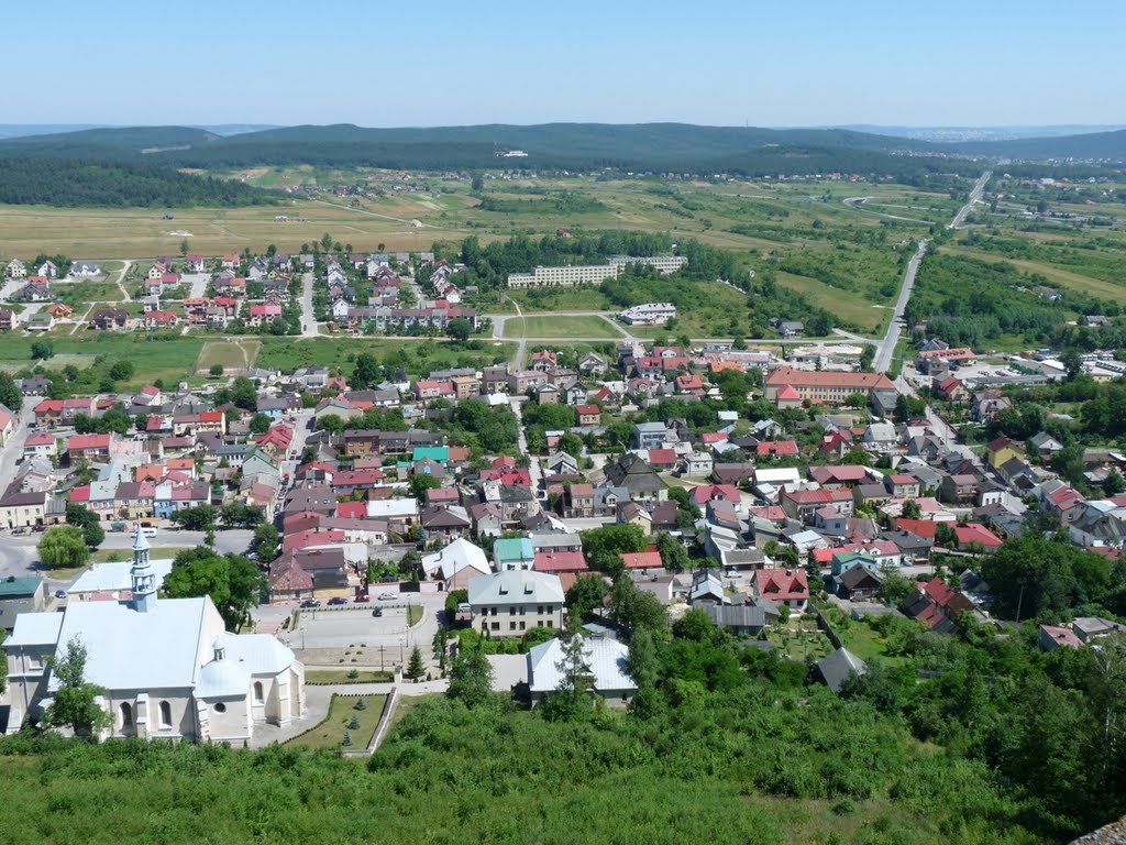 Chęciny - widok z Zamku by agropk