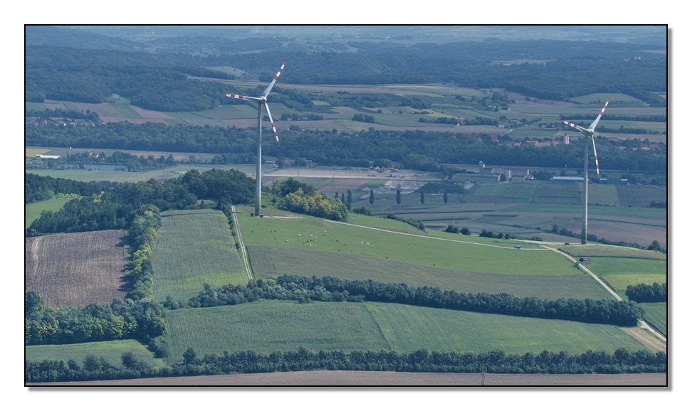 Windpark Hoher Kölbling - (Aerial View 8/2010) by AustrianAviationArt