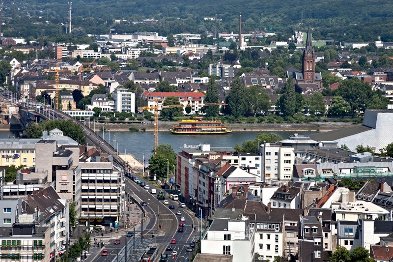 Blick vom Stadthausdach by Rosa31