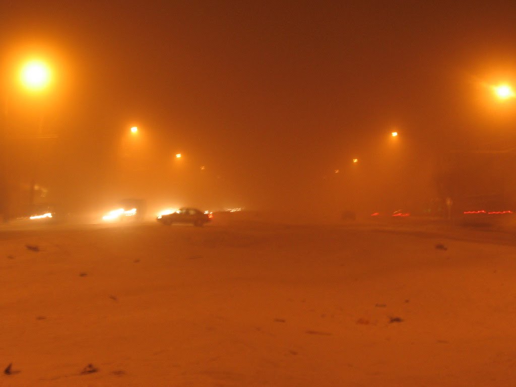 Frosty & Foggy Evening in Irkutsk (nearby -20 degrees) / Морозный и туманный вечер в Иркутске (около -20) by Irreligious