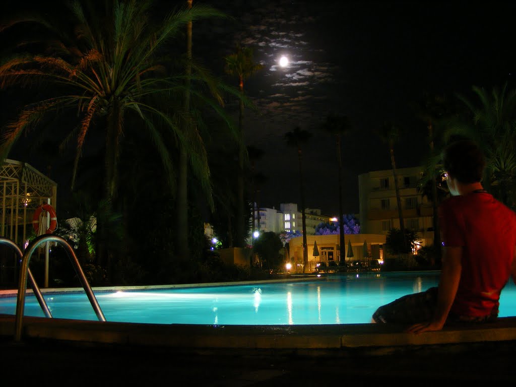 Night at pool by Dan123