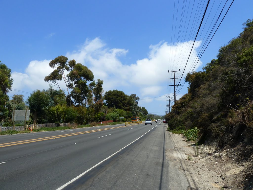 Malibu, Viewed from the Pacific Coast Highway by Alan Fogelquist