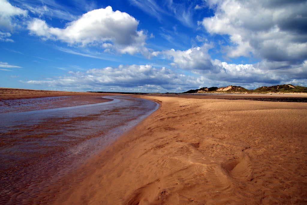 Burry port beach by tony jones