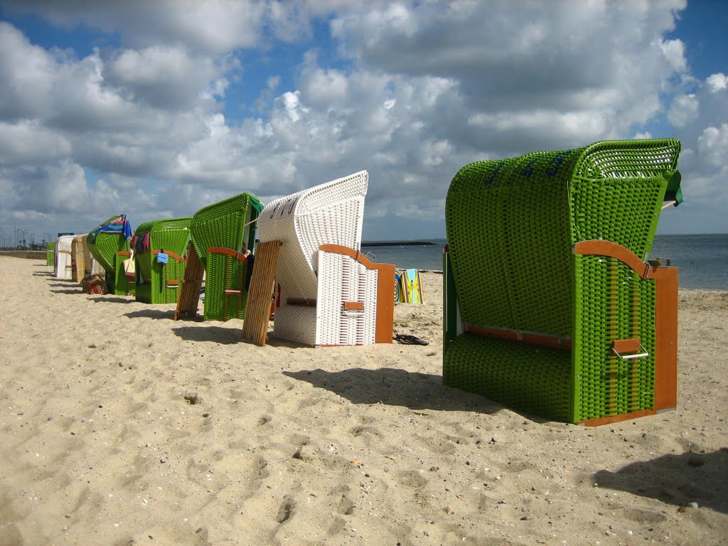 Wyk beach - Beach chairs by T.Schnitzler