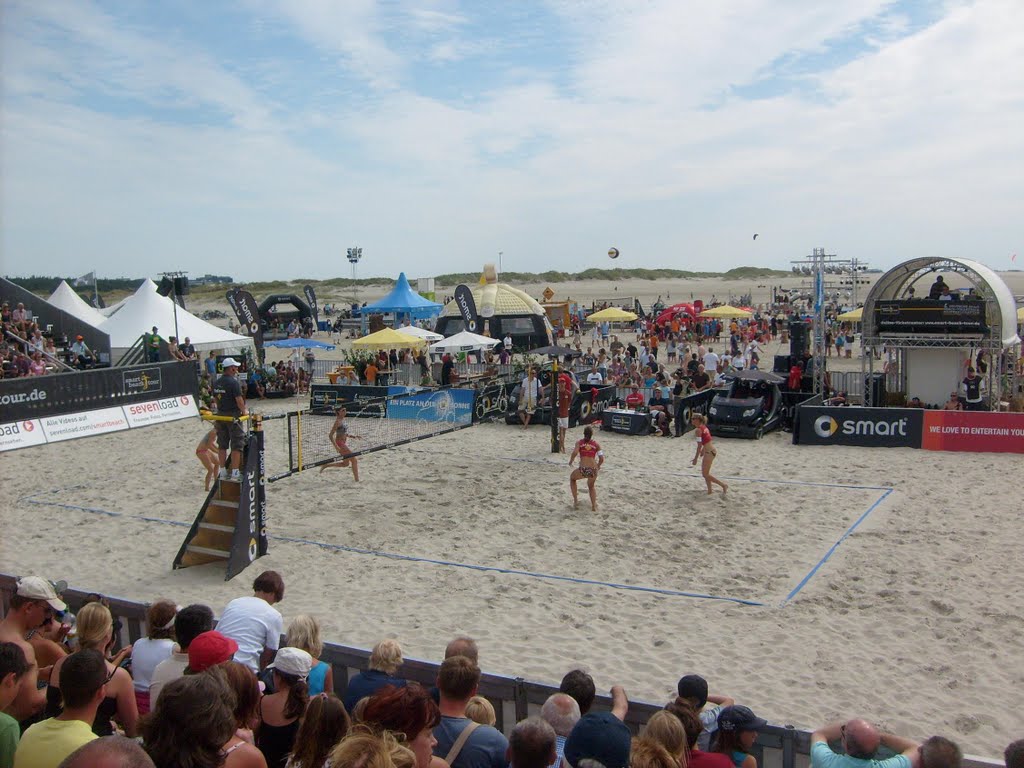 German beachvolleyball masters at St. Peter-Ording beach by T.Schnitzler