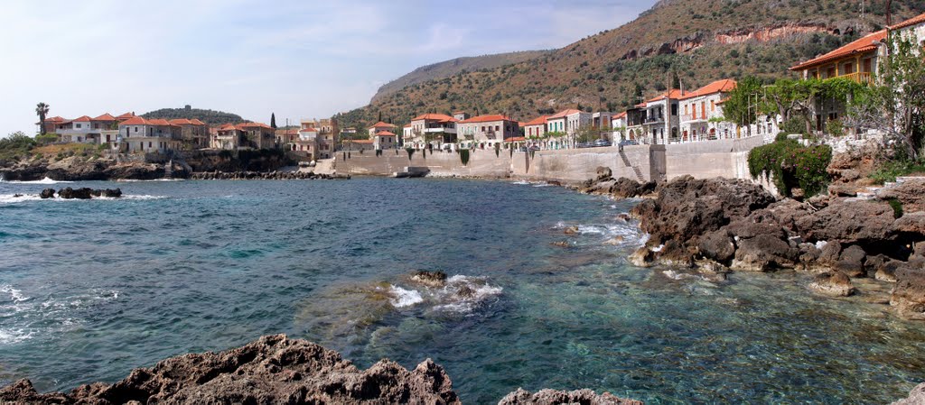 Panoramic view of Trachila Village by Studio Kotsireas