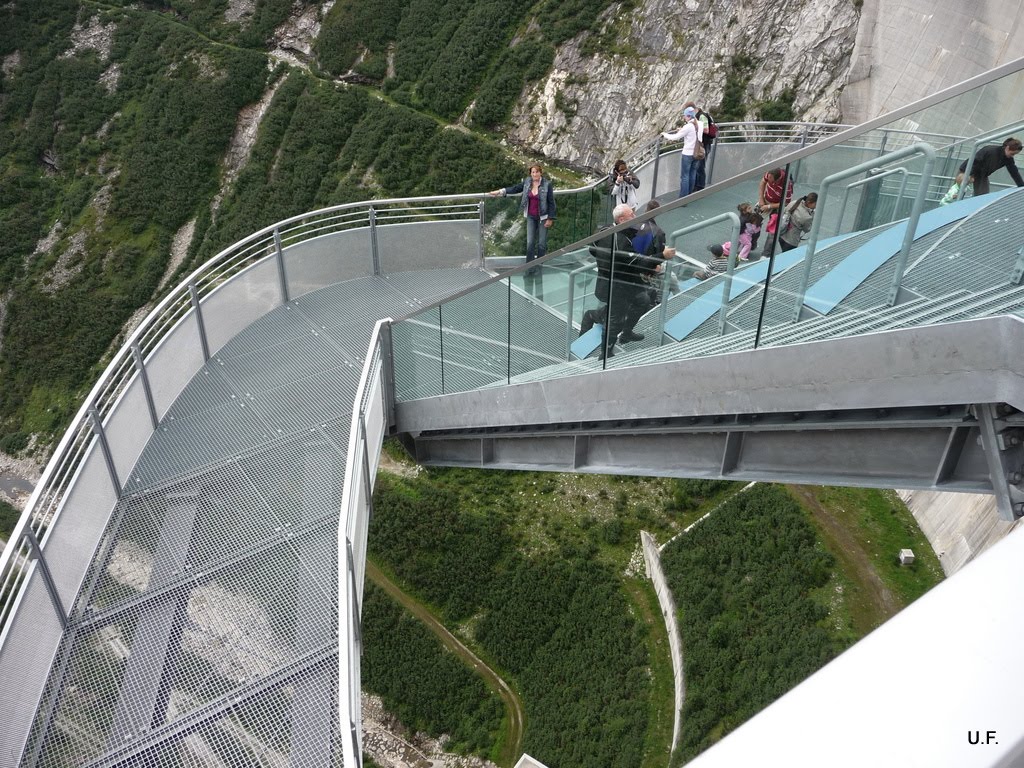 Kölnbrein-Staumauer SKYWALK by Uwe Frei