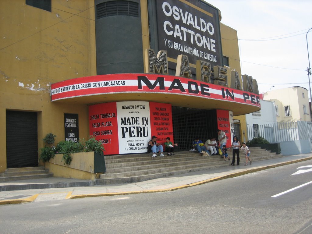 Teatro Marsano - Miraflores by Manuel Iglesias