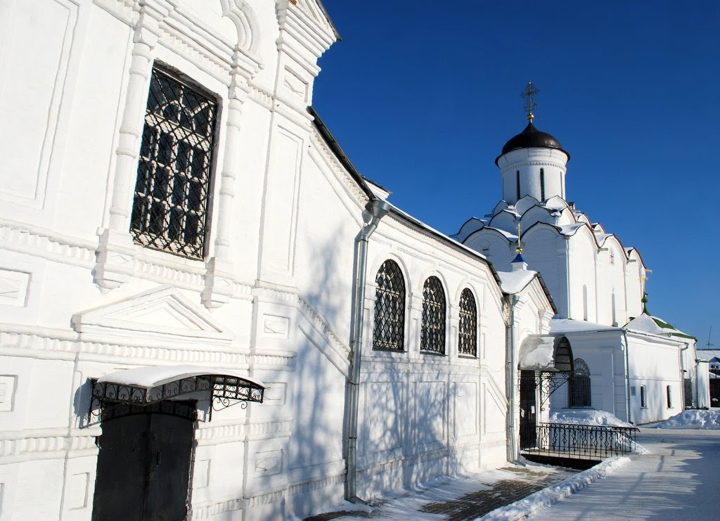 View of Kniagininy Monastery by dbsfemino