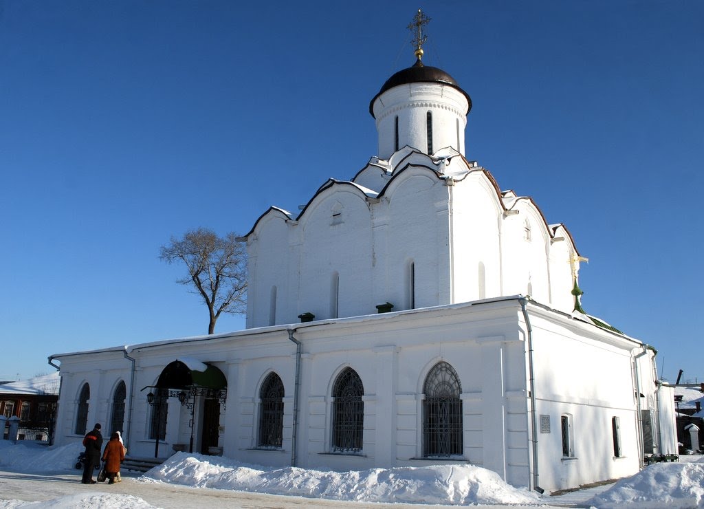 Church of Assumption in Kniagininy Monastery by dbsfemino