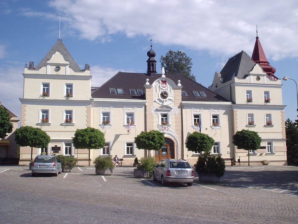 Světlá nad Sázavou, Town hall, Square Trčků z Lípy by iwoos