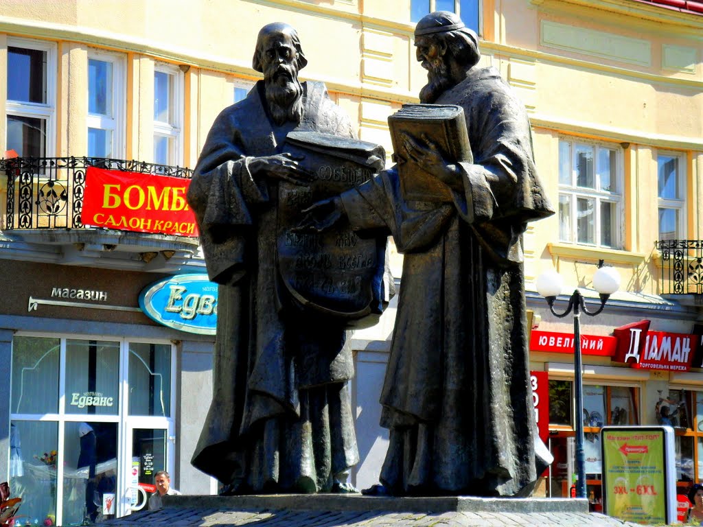 Cyril and Methodius - Cirill és Metód by Mata Hary