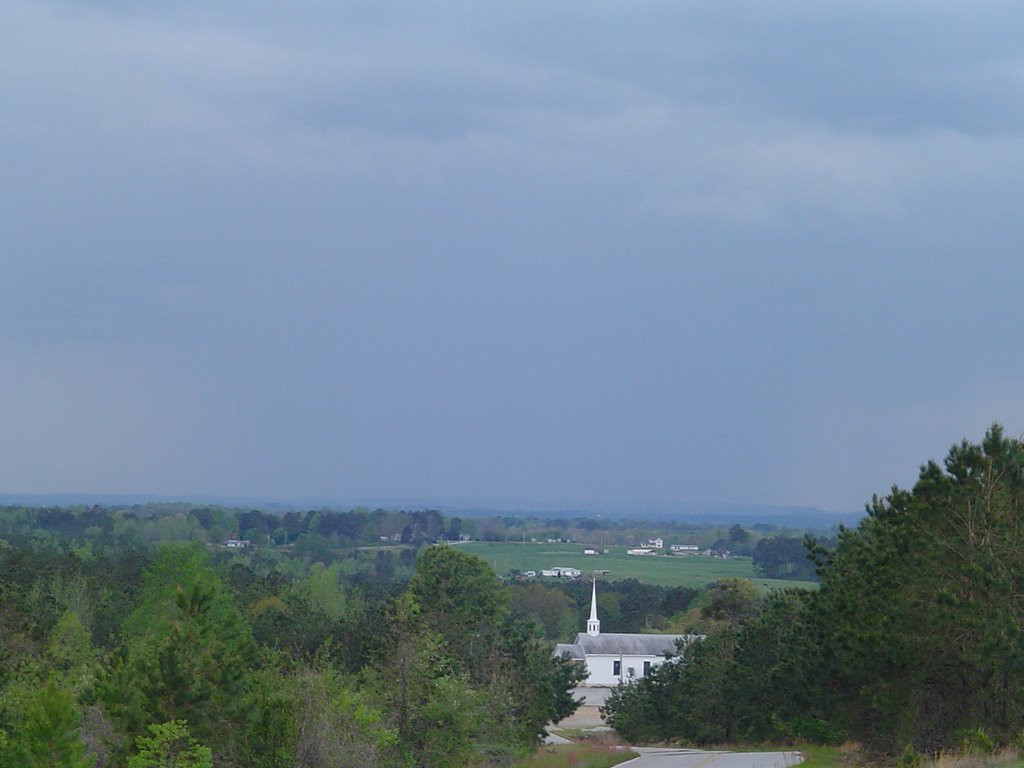 One of my favorite spots a view of Mt. Olive Road Church by Tim McWhorter