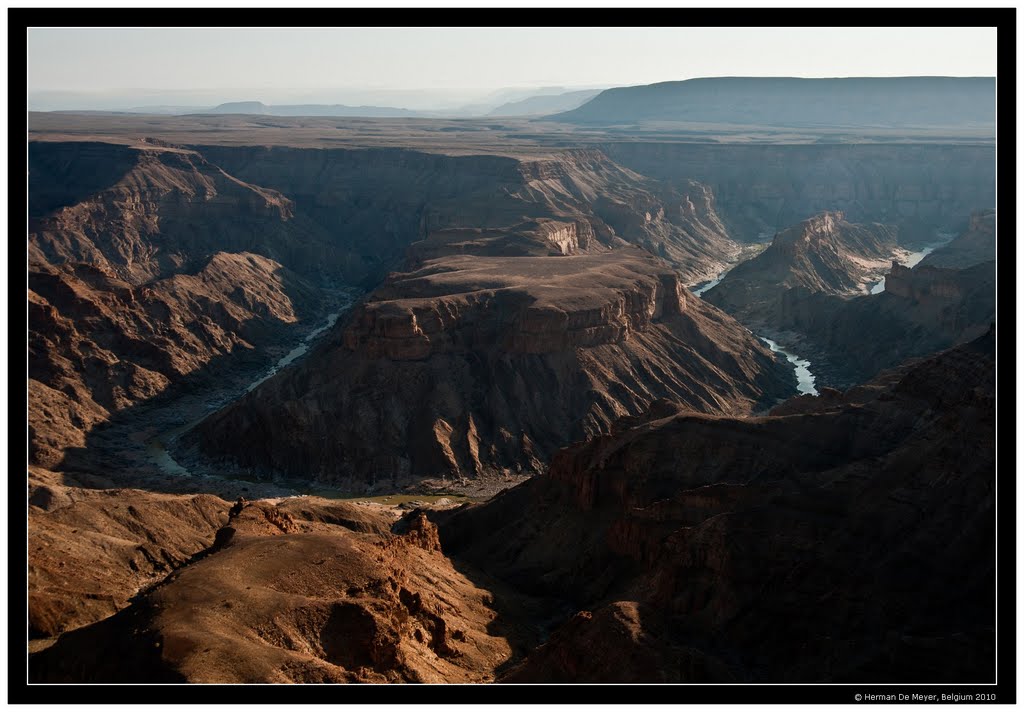 Fish river canyon Namibia by Herman De Meyer, Bel…