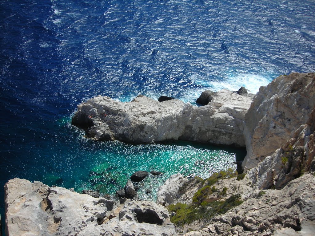 A panoramic view of Plakaki beach 2010 by Manos M