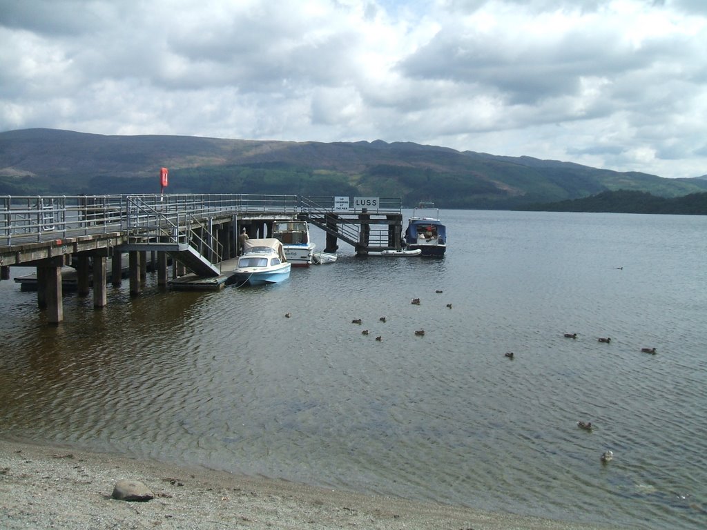 Luss Pier by dave marsh