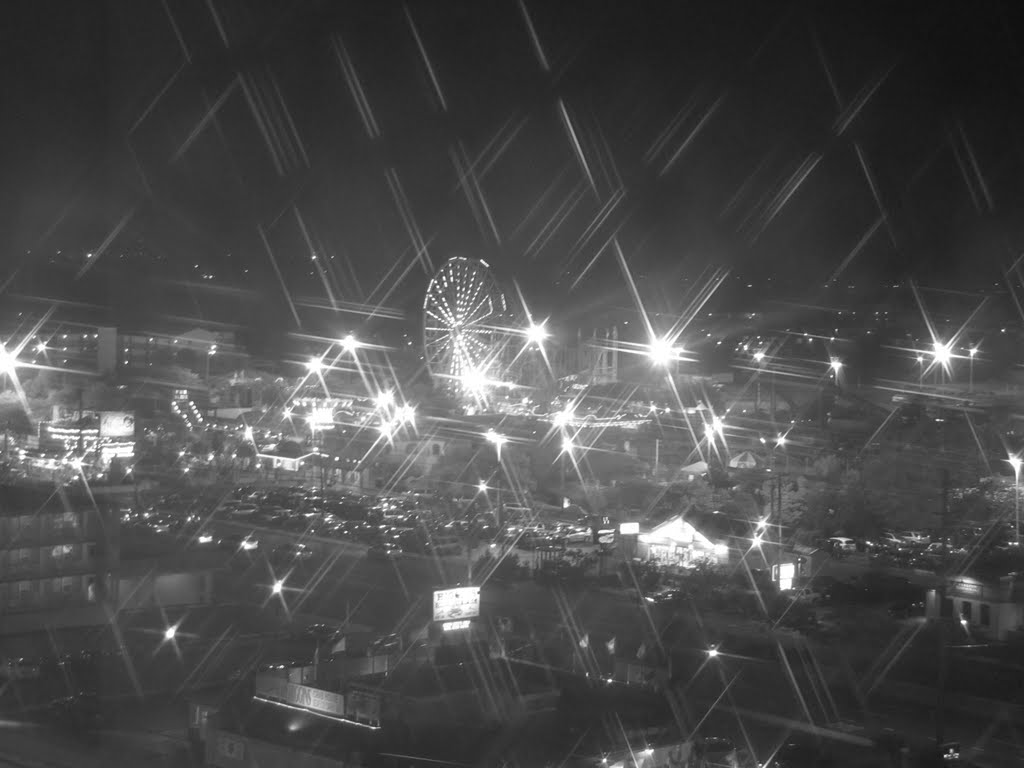 Ocean City at night by Mike Librizzi