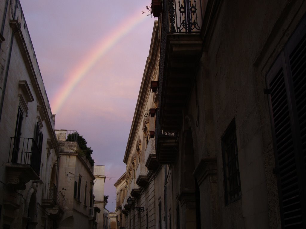 Arco iris en Lecce by alejandrosl