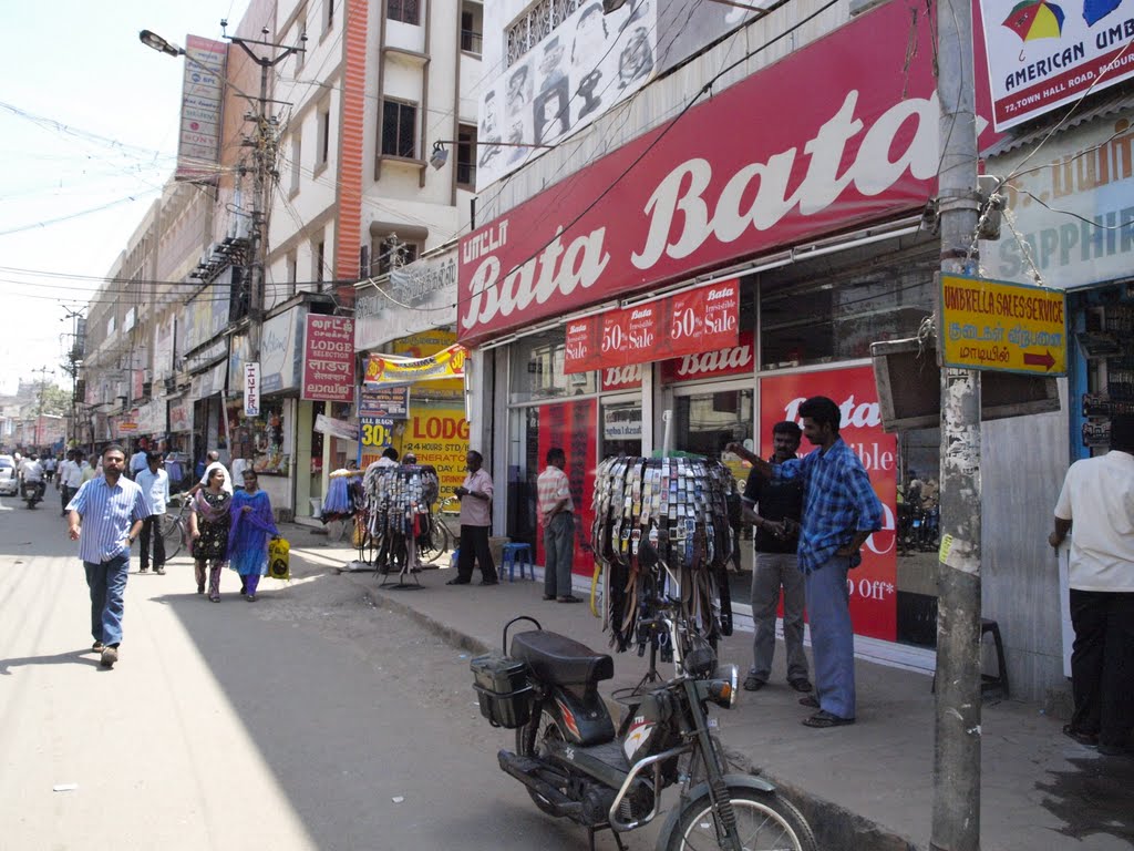 Bata Show room, Town Hall Road Madurai by Vijayan T