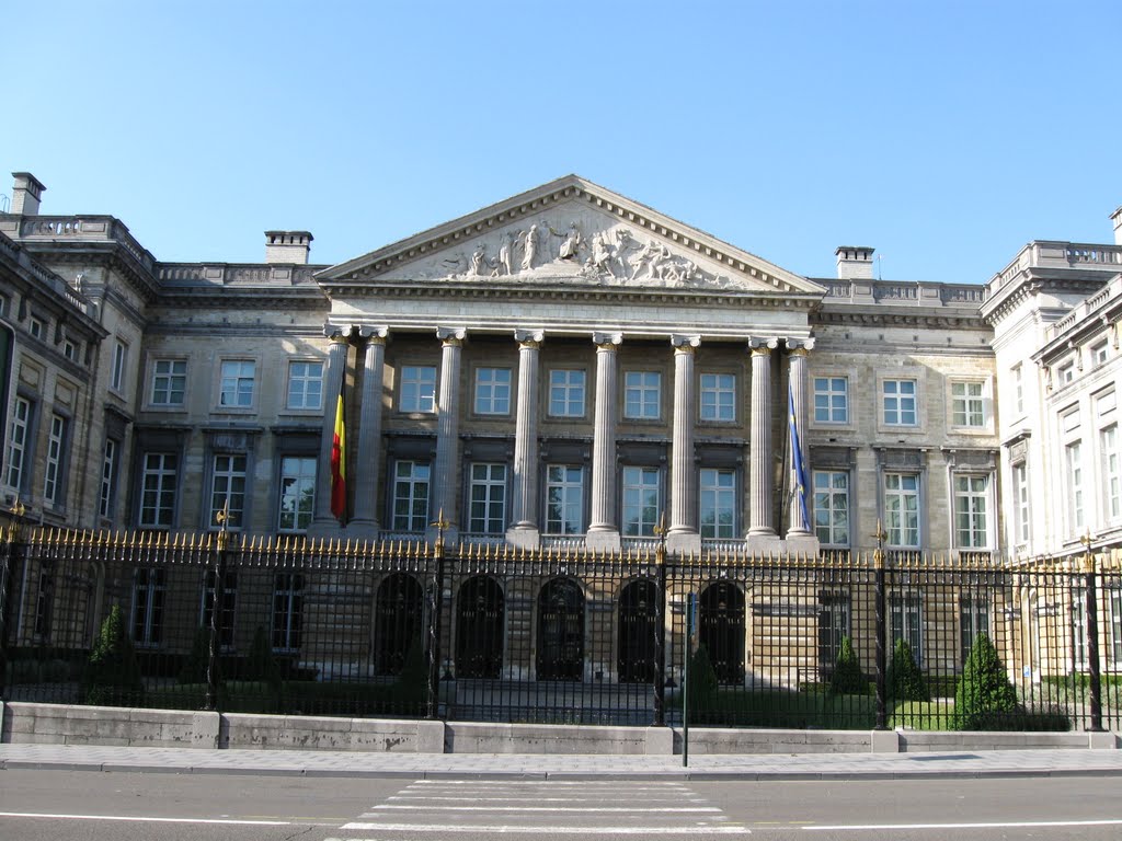 Bruxelles - Palatul Natiunii by Ioan Manoliu