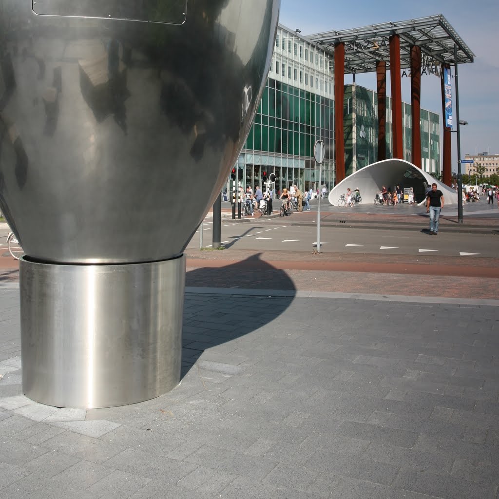 Underground Cycle park Eindhoven by Gordon Whorwood