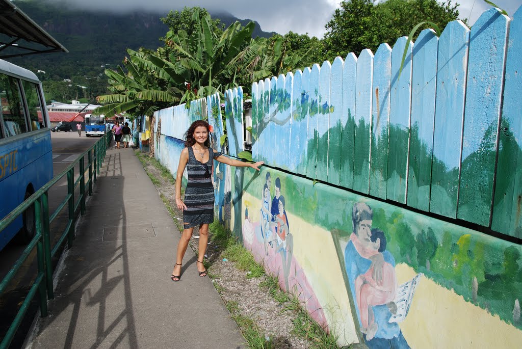 Victoria, Mahe, Seychelles, Central Ward, Bus Termini by Helena Milli