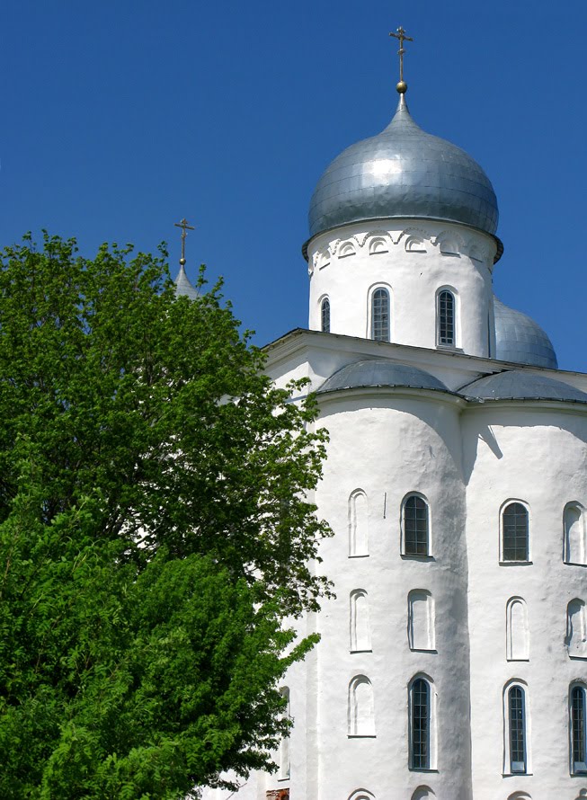 St.George's (Yuriev) Monastery, Veliky Novgorod by Assedeau