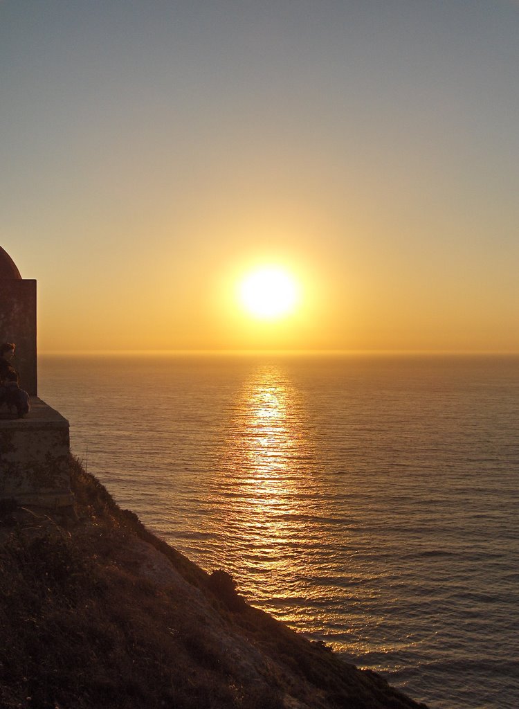 Cabo Espichel (entardecer) - Capela by amon293