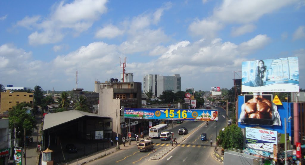 A1 Highway at 4th Milepost Junction by jmsbandara